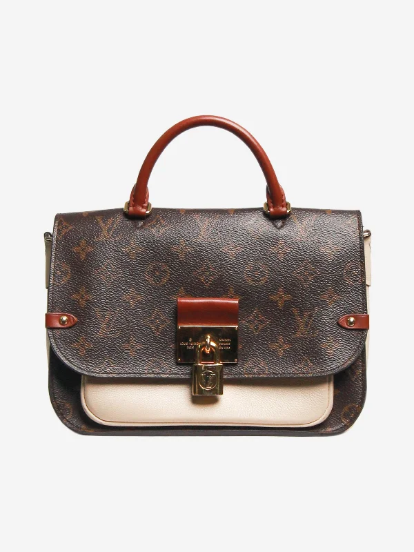 Brown monogram canvas Vaugirard bag