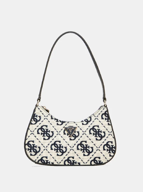 Navy Logo Ruma Mini Shoulder Bag