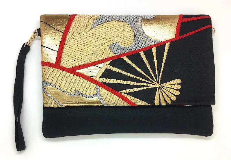 Ookii Kuukou Large Folding Wristlet Clutch 5519C