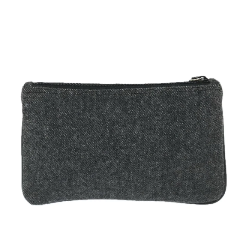 Prada  Wool Clutch Bag (Pre-Owned)