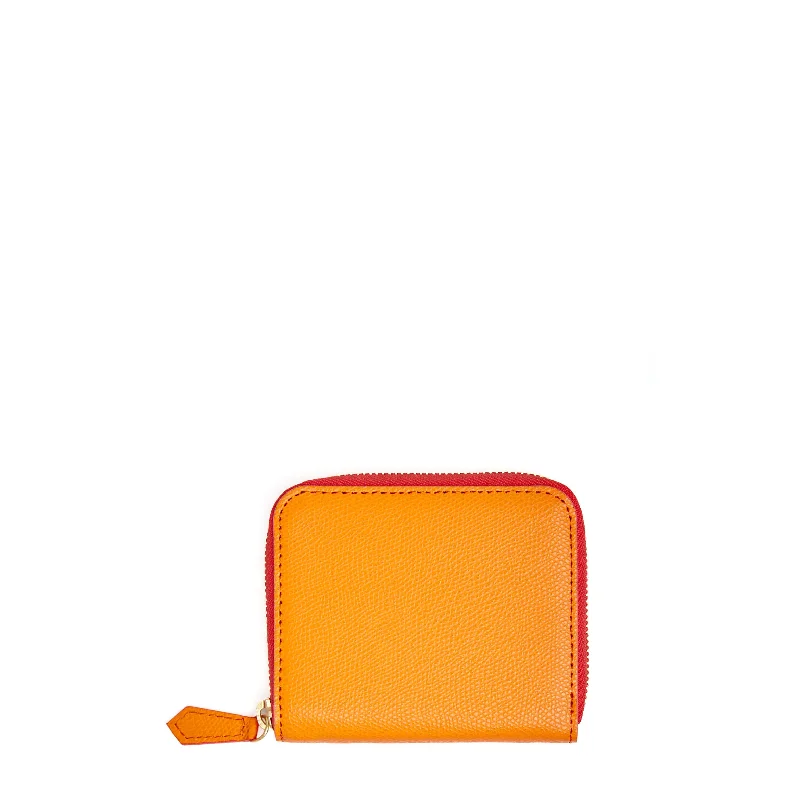 SMALL ORANGE WALLET