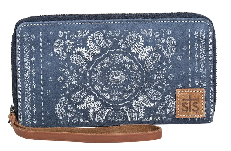 Women's STS Ranchwear Bandana Bentley Wallet #STS62274