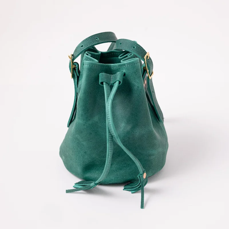 Teal Kodiak Bucket Bag