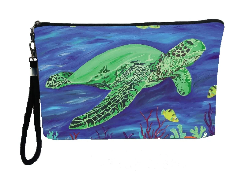 Sea Turtle Paw Pouch - Wisdom