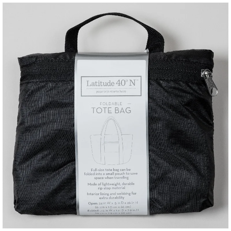 Foldable Ripstop Tote Bag