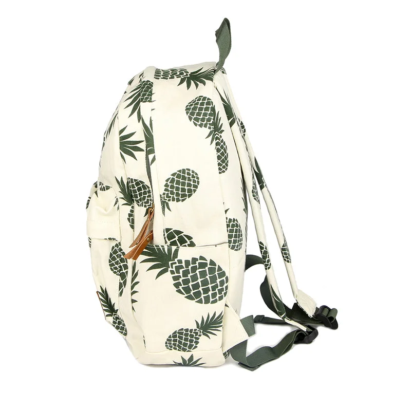 Backpack Pineapple Printing