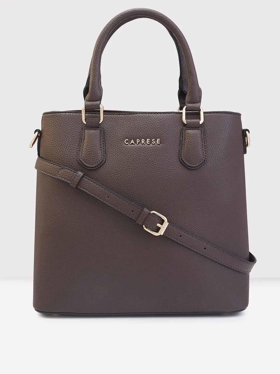 Caprese Tasha Satchel Medium Dusky Brown