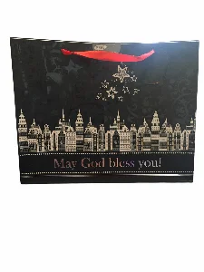 Christmas Gift Bag Cityscape (Large)