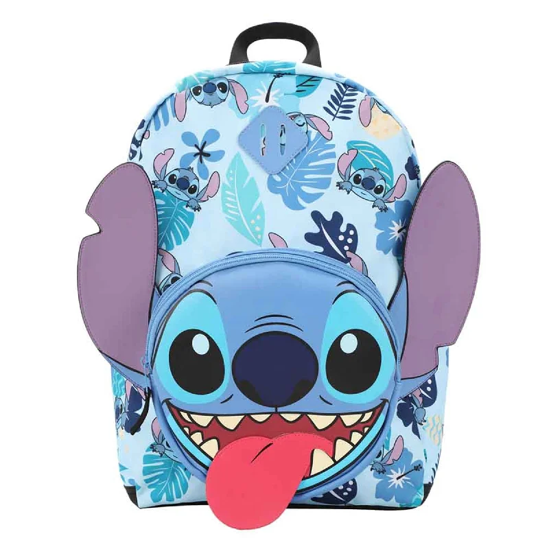 Disney Stitch Big Face 3D Backpack