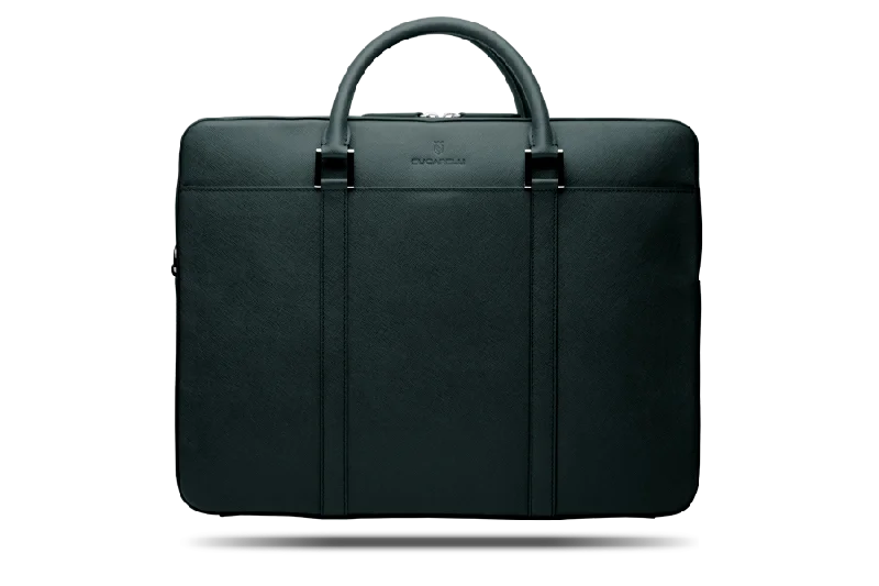 Forest Saffiano Briefcase