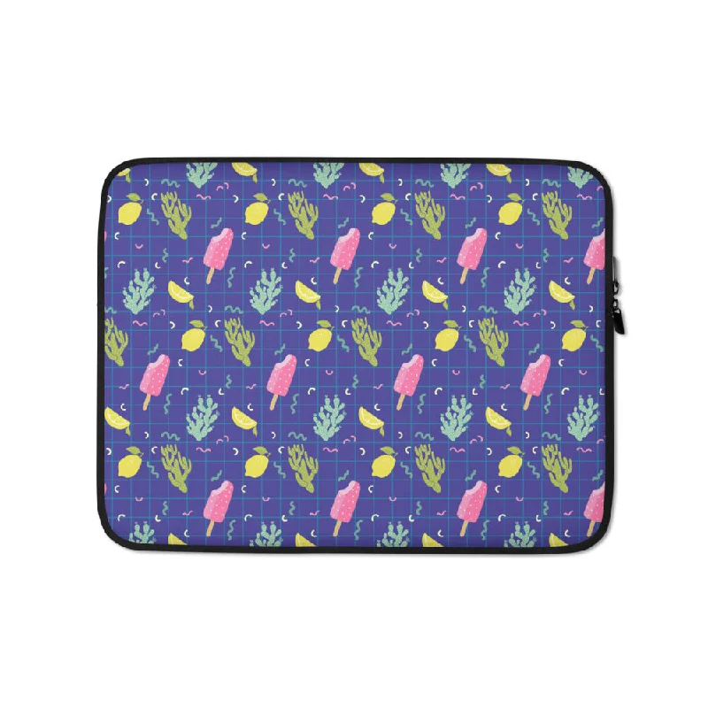 Purple Lemon Sorbet Laptop Case