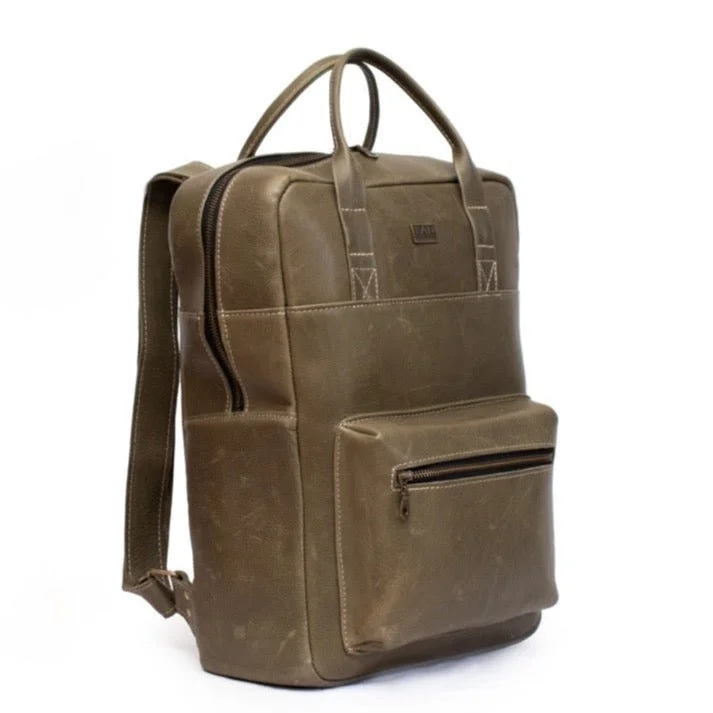 Tan Leather Goods - Charlie Backpack | Olive