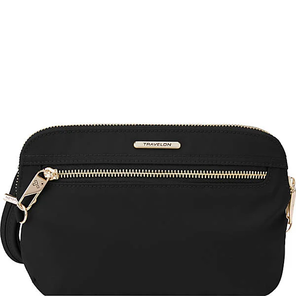 Anti-Theft Tailored Convertible Crossbody Clutch