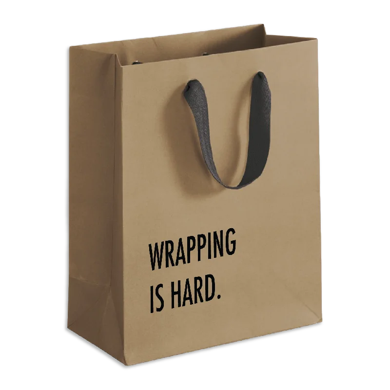 Wrapping is Hard Gift Bag