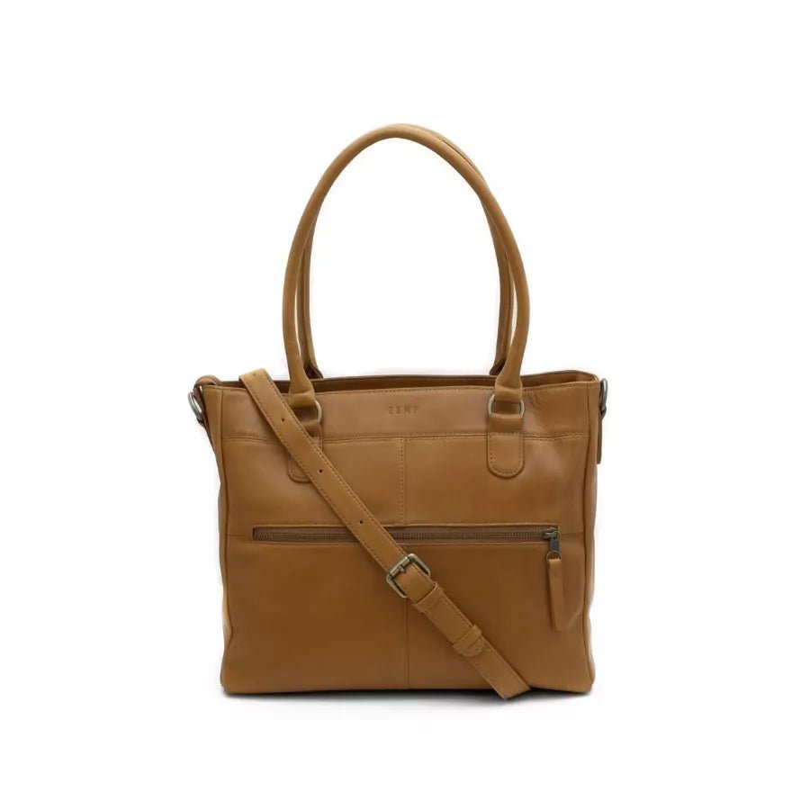 Zemp Casablanca 13” Tote | Waxy Caramel