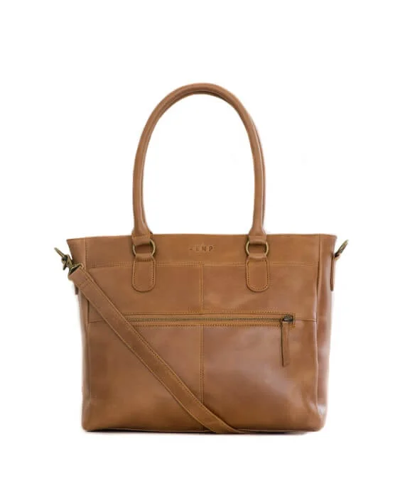 Zemp Casablanca 13” Tote | Waxy Tan