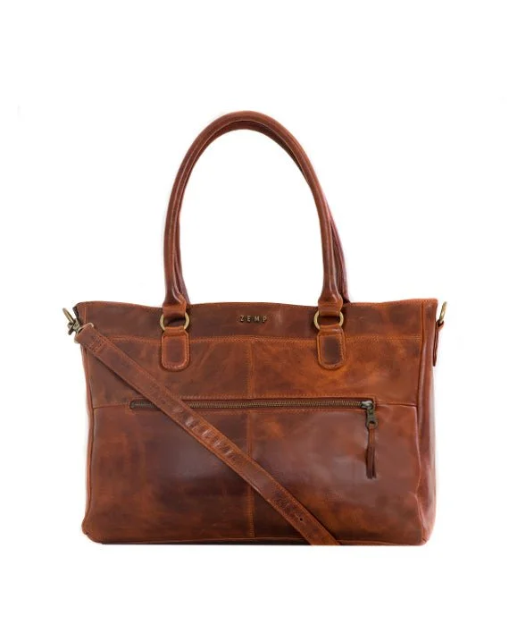 Zemp Casablanca 15” Tote | Chestnut